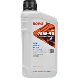 Трансмиссионное масло GL-4 GL-5 GL-5 LS 75W-90 синтетическое 1 л ROWE 25004-0010-99
