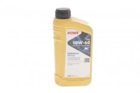 Олива 10W60 HIGHTEC FORMULA GT S-Z (1L) (JASO MA2/API SN/SM/SL/SJ/SH/SG) ROWE 20192-0010-99