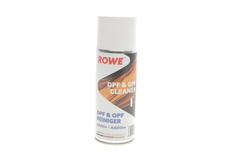 Засіб для очистки сажевих фільтрів HIGHTEC DPF & GPF CLEANER (400ml) ROWE 22015-0004-99