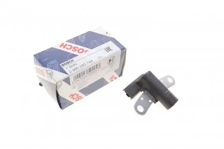 Датчик положення колінвалу Renault Kangoo 1.5dCi 01- 0 986 280 744 BOSCH 0986280744