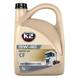 Олива моторна MOTOR OIL CF 15W-40 5 л K2 O4015E