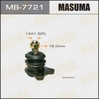 Опора шаровая передн верхн MITSUBISHI L200 MASUMA MB7721 (фото 1)