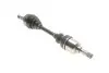 Піввісь (передня) (L) Citroen Berlingo/Peugeot Partner 96-11 (25z/24z/587mm)(+ABS) BILSTEIN FEBI 182589 (фото 4)