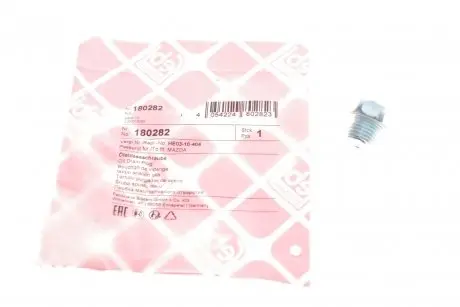 Болт зливу оливи VW T4 1.9 D 90-95 (M14x1.5/ L=10) BILSTEIN FEBI 180282