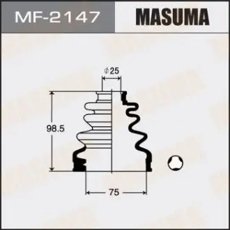 Пильовик ШРКШ MF-2147 MASUMA MF2147
