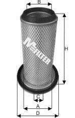 Повітряний фільтр MFILTER A 1070