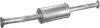 Резонатор Citroen Jumper 1.9 TD 94-01/02 Fiat Ducato II 1.9TD 94-01/02 Peugeot Boxer 1.9TD 94-01/02/2.5D 98-01/02 POLMO POLMOSTROW 04122 (фото 1)