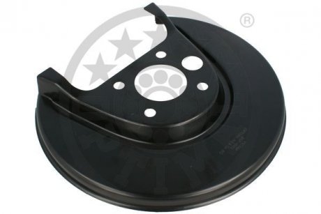 Защита диска тормозного (заднего) (L) VW Golf IV/Skoda Octavia I/Rapid 96-19 OPTIMAL BSP1001L (фото 1)