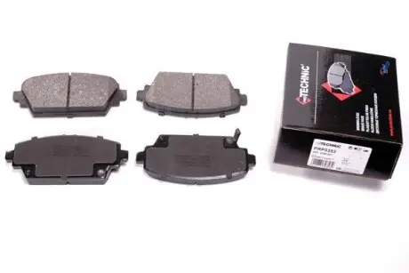 Гальмівні колодки дискові перед. (з датч.) Honda Accord 1.8/2.0 98- PROTECHNIC PRP0353