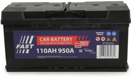 Аккумулятор 6 CT-110-R FAST FT75213