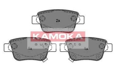 Гальмівні колодки, дискове гальмо (набір) KAMOKA JQ1013298