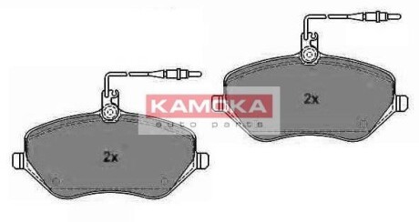 Гальмівні колодки, дискове гальмо (набір) KAMOKA JQ1013452