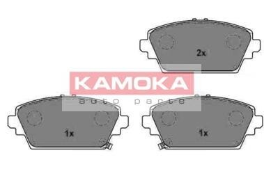 Гальмівні колодки, дискове гальмо (набір) KAMOKA JQ1013160