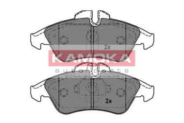 Гальмівні колодки, дискове гальмо (набір) KAMOKA JQ1012076