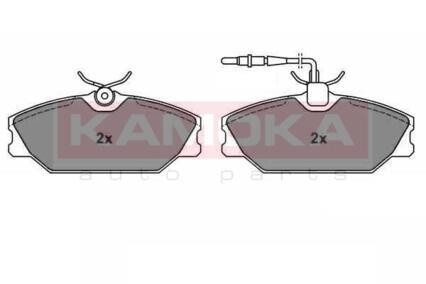 Гальмівні колодки, дискове гальмо (набір) KAMOKA JQ101812