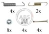 Комплектующие, стояночная тормозная система A.B.S. A.B.S. 0821Q (фото 1)