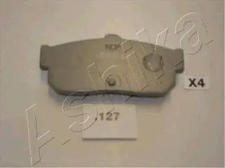 Гальмівні колодки, дискове гальмо (набір) ASHIKA 5101127