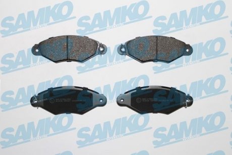 Колодки гальмівні передні 97- (тип Bosch) SAMKO 5SP661 (фото 1)