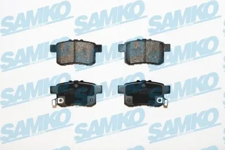 Гальмівні колодки, дискове гальмо (набір) SAMKO 5SP1569