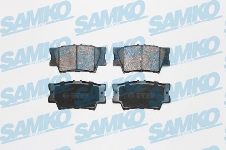 Гальмівні колодки, дискове гальмо (набір) SAMKO 5SP1281
