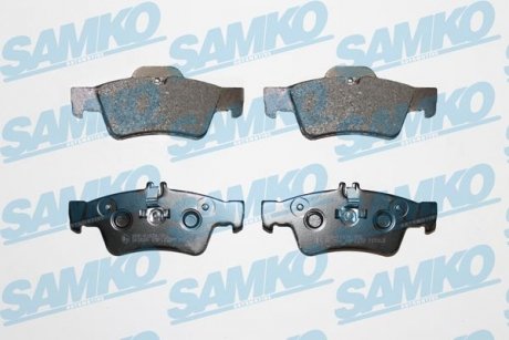 Гальмівні колодки, дискове гальмо (набір) SAMKO 5SP1232