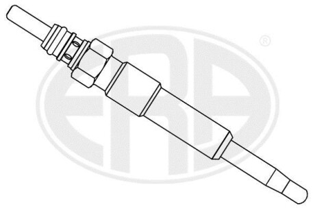 Свічка розжарювання VW/AUDI 1.9/2.5TDI, 12V ERA 886006