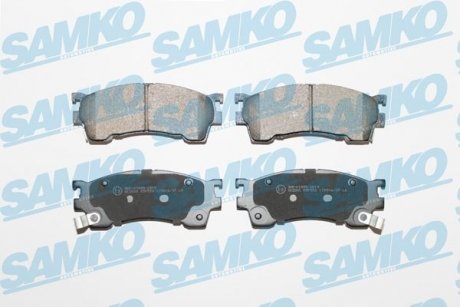 Гальмівні колодки, дискове гальмо (набір) SAMKO 5SP559