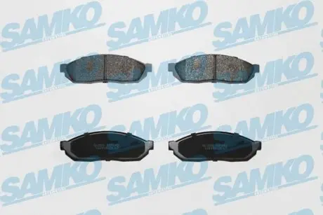 Гальмівні колодки, дискове гальмо (набір) SAMKO 5SP245
