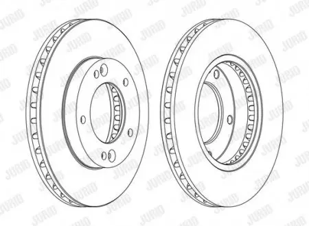 Диск гальмівний !.. JURID 562772JC1