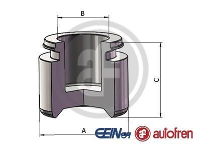 Поршень гальмівного супорта SEINSA AUTOFREN D025660