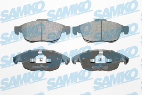 Гальмівні колодки, дискові (набір) SAMKO 5SP1351 (фото 1)