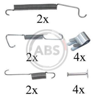 Монтажний набір гальмівних колодок A.B.S. A.B.S. 0805Q