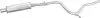 Резонатор Fiat Palio 1.2-8V 97-01 POLMO POLMOSTROW 07411 (фото 1)