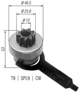 Бендикс стартера MAGNETI MARELLI 940113020168