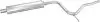 Резонатор Fiat Palio 1.6i 97-01 POLMO POLMOSTROW 07173 (фото 1)
