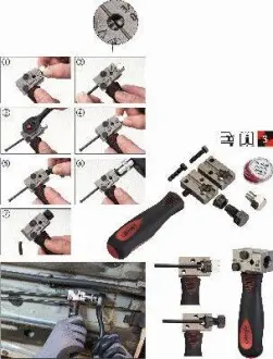 Развальцовщик гальмівних трубок VIGOR V4416