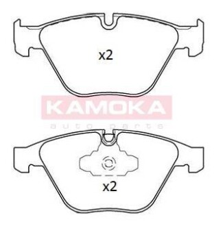 Колодки гальмівні, дискові KAMOKA JQ101222