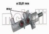 Головний гальмівний циліндр METELLI 050567 (фото 1)