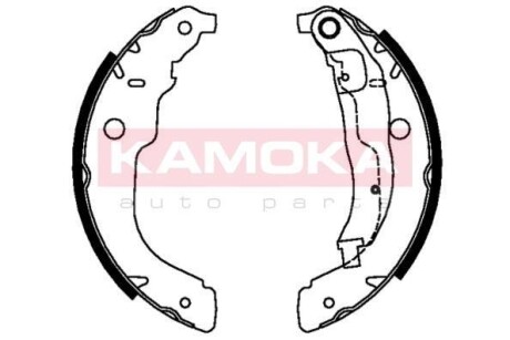 Гальмівні колодки (набір) KAMOKA JQ202061