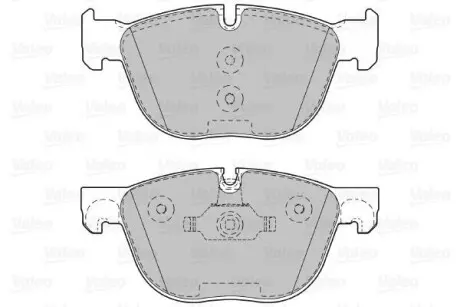 Дисковые тормозные колодки VALEO 601130