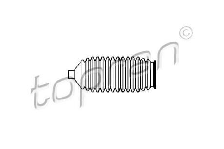 Пильовик кермової рейки TOPRAN 721139