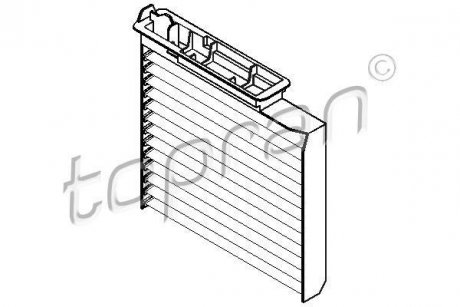 Фільтр повітря (салону) TOPRAN 700462