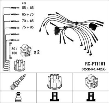 Дроти запалення, набір NGK RCFT1101