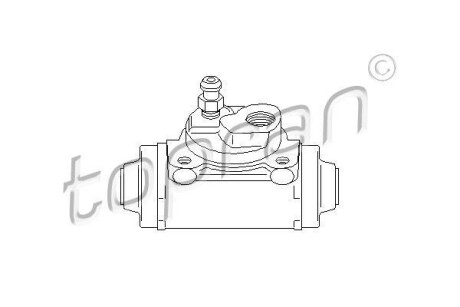 Гальмівний циліндрик TOPRAN 720984