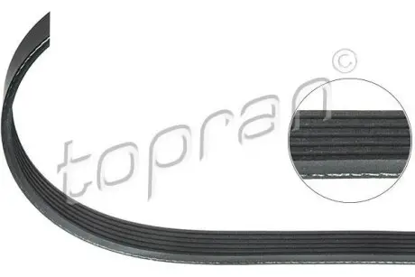 Поліклиновий ремінь TOPRAN 109868