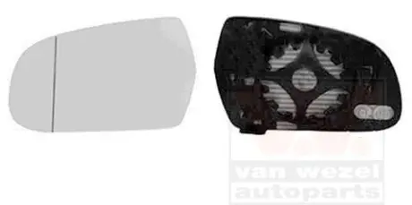Стекло зеркала VAN WEZEL 0338837