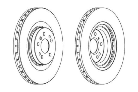 Гальмівний диск JURID 562346JC1 (фото 1)