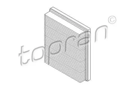 Фільтр повітряний TOPRAN 720959
