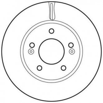 Гальмівний диск JURID 562817JC (фото 1)