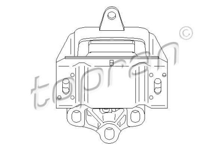 Подушка двигуна TOPRAN 110760